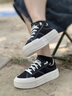 匡威（Converse）官方 悠游All Star男女厚底鞋UU鞋面包鞋黑色A08789C A08789C 37.5 曬單實(shí)拍圖