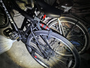 迪卡儂（DECATHLON）旅行自行車(chē)RIVERSIDE100平把鋼架公路山地前后鋼制V剎 磨砂黑 S碼 155-172CM 28英寸 曬單實(shí)拍圖