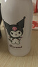 杯具熊（BEDDYBEAR）兒童保溫杯帶吸管雙蓋兩用兒童水杯316不銹鋼學(xué)生杯子600ml酷洛米 曬單實(shí)拍圖