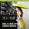 蕉下（beneunder）防紫外線遮陽傘五折黑膠膠囊晴雨傘防曬傘BM525芒果撻 曬單實拍圖