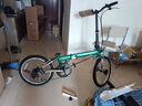 大行（DAHON）D6折疊自行車20英寸6速入門級折疊車成人學生通勤休閑單車KBC061 墨綠色 曬單實拍圖