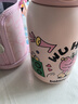 BABLOV花伴森保溫杯女士水杯高顏值便攜大容量杯學(xué)生兒童吸管杯禮物 曬單實(shí)拍圖