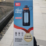 富光玻璃杯大容量泡茶水杯運動(dòng)便攜夏天雙層水杯男戶(hù)外高硼硅喝茶杯子 黑色 800ml 曬單實(shí)拍圖