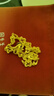 周生生蝴蝶手鏈 黃金足金蝴蝶間梨型手鏈 38954B 計(jì)價(jià) 17厘米5.85克 曬單實(shí)拍圖