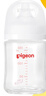 貝親（Pigeon）新生兒 防脹氣寬口徑玻璃奶瓶160ml SS號奶嘴 0個(gè)月+ AA260 曬單實(shí)拍圖