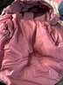 俞兆林（YUZHAOLIN）小個(gè)子媽媽冬裝羽絨棉服短款秋冬外套棉襖新款中老年人女冬季棉衣 皮粉色 2XL （106-120斤） 曬單實(shí)拍圖