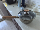 神田雪平鍋煮面湯鍋不銹鋼蒸鍋小奶鍋進(jìn)口日式輔食鍋蒸鍋 帶蒸屜20cm 曬單實(shí)拍圖