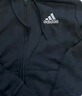 adidas休閑連帽拉鏈夾克外套男裝秋季阿迪達斯官方輕運動(dòng)GK9032   黑色/白   2XL 曬單實(shí)拍圖