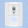 正泰（CHNT）漏電保護(hù)器空調(diào)插座家用32A 230V 固定式漏電保護(hù)開關(guān)NEG3-62020 曬單實(shí)拍圖