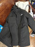 北面（The North Face）【經(jīng)典款】三合一沖鋒衣男羽絨內膽550蓬鵝絨防水秋冬上新|81NH 4H0/宇宙黑 XL/180 曬單實(shí)拍圖
