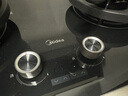 美的（Midea）【搭配蒸汽洗系列】行業(yè)爆款家用5.2KW大火力燃?xì)庠铍p邊定時灶臺嵌兩用雙灶天然氣灶JZT-QD529 曬單實拍圖