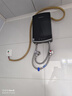 志高（CHIGO）即熱式電熱水器超薄小廚寶 6500W變頻恒溫智能省電出租房家用洗澡免儲水水龍頭黑色 KBR-B65 曬單實(shí)拍圖