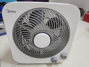 美的（Midea）電風(fēng)扇 家用臺式桌面小風(fēng)扇鴻運扇宿舍臥室節能電扇臺扇轉頁(yè)扇輕音低噪五葉風(fēng)扇 KYT25-22MW 曬單實(shí)拍圖