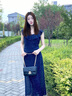 CinvaiKrose通勤包包女包2025年新款斜挎包女士單肩菱格鏈條包教師節(jié)禮物生日 黑色Black【小號(hào)】送女友老婆走心 曬單實(shí)拍圖