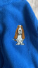 暇步士（Hush Puppies）童裝兒童秋裝馬甲男女童春秋季新款男女大童簡(jiǎn)約時(shí)尚馬甲坎肩 寶藍 110 cm 曬單實(shí)拍圖