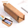 國譽(yù)（KOKUYO）一米新純學(xué)生筆袋文具盒文具袋 可立桌面 帆布+滌綸 綠色 中號 WSG-PCS22G 曬單實(shí)拍圖