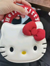 toutou李蘭迪同款hellokitty三麗鷗凱蒂貓kt斜挎包生日禮物女孩送女友 曬單實(shí)拍圖