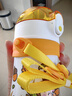 膳魔師（THERMOS）兒童水杯316l不銹鋼保溫杯寶寶水杯小學生吸管杯耐磨防摔可斜跨 黃恐龍 320ml（帶恐龍蛋+杯繩） 曬單實拍圖
