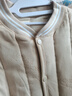 雅鹿保暖內(nèi)衣校服神器秋衣秋褲小學(xué)初中生冬季套裝女童男大童加厚加絨 杏色（條紋開(kāi)衫套裝） 約580g保暖 XL (160) 女75-85斤，男75-90斤 曬單實(shí)拍圖