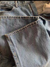 優(yōu)衣庫合作款女裝直筒牛仔褲/水洗產(chǎn)品休閑褲子25春夏新款476209 65 寶藍色 26 /160/66A 曬單實(shí)拍圖