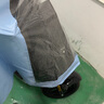 雨航（YUHANG）雨衣雨披單人連體電動電瓶摩托車加大加厚一體成人戶外雨衣  淺藍 曬單實拍圖