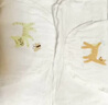 全棉時代嬰兒隔汗巾紗布吸汗兒童幼兒園寶寶全棉墊背巾船錨輪船帆船3條/袋 曬單實拍圖
