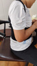 背背佳U9矯姿帶背部姿勢帶護腰帶學(xué)生成人男女士坐姿端正姿勢-XXL 曬單實(shí)拍圖