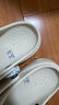卡駱馳（crocs）經(jīng)典云朵Clog女沙灘洞洞鞋涼拖鞋206750 206750-001  37  曬單實(shí)拍圖