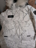 波司登極寒鵝絨羽絨服女款大毛領(lǐng)連帽短款收腰90絨百搭保暖外套 曬單實(shí)拍圖