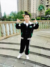 G.DUCKKIDS男童春秋裝套裝2024新款兒童裝中大童春秋季帥洋氣男孩運動(dòng)韓衣服 D2190綠色 170適合身高【155-162】厘米 曬單實(shí)拍圖