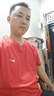 特惠運動(dòng)套裝男夏季新款休閑短袖短褲兩件套速干跑步運動(dòng)服男 紅色【單套】 4XL (160-180斤) 曬單實(shí)拍圖