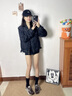 卓詩(shī)尼厚底德訓鞋女2025冬季新款小個(gè)子增高休閑百搭加絨保暖運動(dòng)鞋女鞋 黃棕色-單里 37 曬單實(shí)拍圖