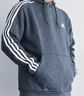 adidas情侶加絨加厚寬松連帽長(zhǎng)袖套頭衛(wèi)衣男女秋冬阿迪達(dá)斯輕運(yùn)動(dòng) 碳黑   XL 曬單實(shí)拍圖
