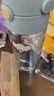 膳魔師（THERMOS）兒童水杯tritan直飲杯男女小學(xué)生開學(xué)必備小熊貓塑料水壺600ml藍 曬單實拍圖