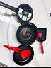 特福（Tefal）鍋具套裝不粘鍋炒鍋可拆卸家用炒菜鍋煎鍋廚具全套電磁爐燃氣通用 99永駐愛(ài)巢新婚廚具套裝 9件套 曬單實(shí)拍圖