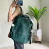 LULULAM LULU露露lemon背包lulu new crew backpack多功能瑜伽健身包雙肩旅行 綠色 曬單實(shí)拍圖