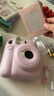 富士instax mini12一次成像拍立得相機（mini11拍立得相機升級版）  茉莉白 套餐3：官配+20張+保護殼+束口袋 曬單實(shí)拍圖