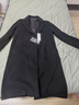 優(yōu)衣庫合作款/女裝長(cháng)大衣/25秋冬新款479666 09 黑色 L 曬單實(shí)拍圖