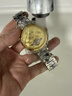 勞力士王子瑞士認證手表男士全自動(dòng)機械表多功能陀飛輪大牌防水休閑男表專(zhuān)用 標準版-間金金面 42mm 收藏送原裝皮表帶 曬單實(shí)拍圖