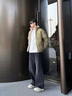 JEEP SPIRIT羽絨棉服男士2025秋冬季雙面穿加絨加厚保暖立領(lǐng)寬松休閑棉衣外套 淺軍綠【雙面可穿】 M 【105-130斤】 曬單實(shí)拍圖