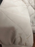 QIYUN輕薄羽絨服女子短款秋冬季溫暖襯里薄無(wú)領(lǐng)夾克內膽內搭輕便外套 米白色 S _95斤-110斤內 曬單實(shí)拍圖