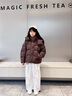 波司登25新款羽絨服女童短款90絨5A抗菌絨連帽泡芙保暖外套T250243102Q 【店長(cháng)推薦】布朗咖7A11 130 /64 約 115-130cm 26kg 曬單實(shí)拍圖