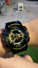 卡西歐（CASIO）男士手表G-SHOCK黑金雙顯學(xué)生防水運(yùn)動(dòng)黑武士電子石英日韓表禮物 潮炫黑金GA-110GB-1A 曬單實(shí)拍圖