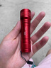 JCZS德國品牌小手電筒LED強光遠射應急停電家用USB可充電式多功能調焦 靚麗紅98000強光遠射調焦可充電 曬單實(shí)拍圖