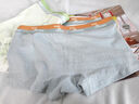 雅鹿4條裝男士?jì)妊澞锌咕兠迿n寬松平角褲衩中腰大碼四角短褲頭 嬰兒棉混色- 4條 3XL （建議體重150-165斤） 曬單實(shí)拍圖