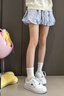KAPPA卡帕女鞋厚底板鞋女2025秋季新款軟底休閑鞋子女百搭運動(dòng)小白鞋女 鷺羽白 37 (230mm) 曬單實(shí)拍圖