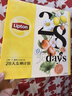 立頓（Lipton）熱泡水果茶組合白桃檸檬西柚荔枝果茶 送禮7包*4盒 50.4g 曬單實(shí)拍圖