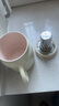 JIEXG養生壺 熱牛奶杯 養生杯 煮茶花茶銀耳靜音 熱牛奶神器燒水壺辦公室燒水杯 熱奶杯 0.8L 【帶濾網(wǎng)】多功能燉煮 曬單實(shí)拍圖