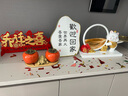 赟婭招財貓流沙畫(huà)裝飾品擺件入戶(hù)玄關(guān)鑰匙收納家居客廳高級感喬遷禮品 招財貓流沙畫(huà)-3件套A 曬單實(shí)拍圖