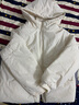 班尼路外套女裝棉服女冬季新款防風(fēng)保暖設計上衣服時(shí)尚潮流中長(cháng)款棉衣3 米白#純色 M 曬單實(shí)拍圖